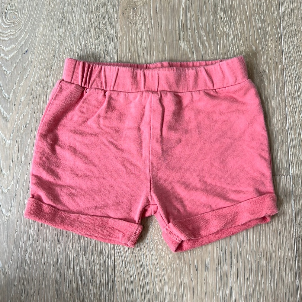 12 Months - 2T Pink Sweat Shorts.